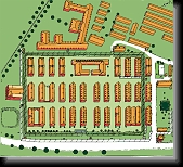 mapa-auschwitz * Kreslený Auschwitz * 630 x 574 * (56KB)