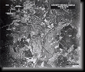 auschwitz19-3 * Auschwitz-Birkenau komplex .. celé město Osvětim, Auschwitz III Buna, SS kasárny .. rozlišení 1850x1550 ! .. z originálu archivu CIA, 26. červen 1944 * 1850 x 1550 * (636KB)
